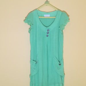 Bright Lime Green Dress